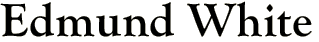 Edmund White